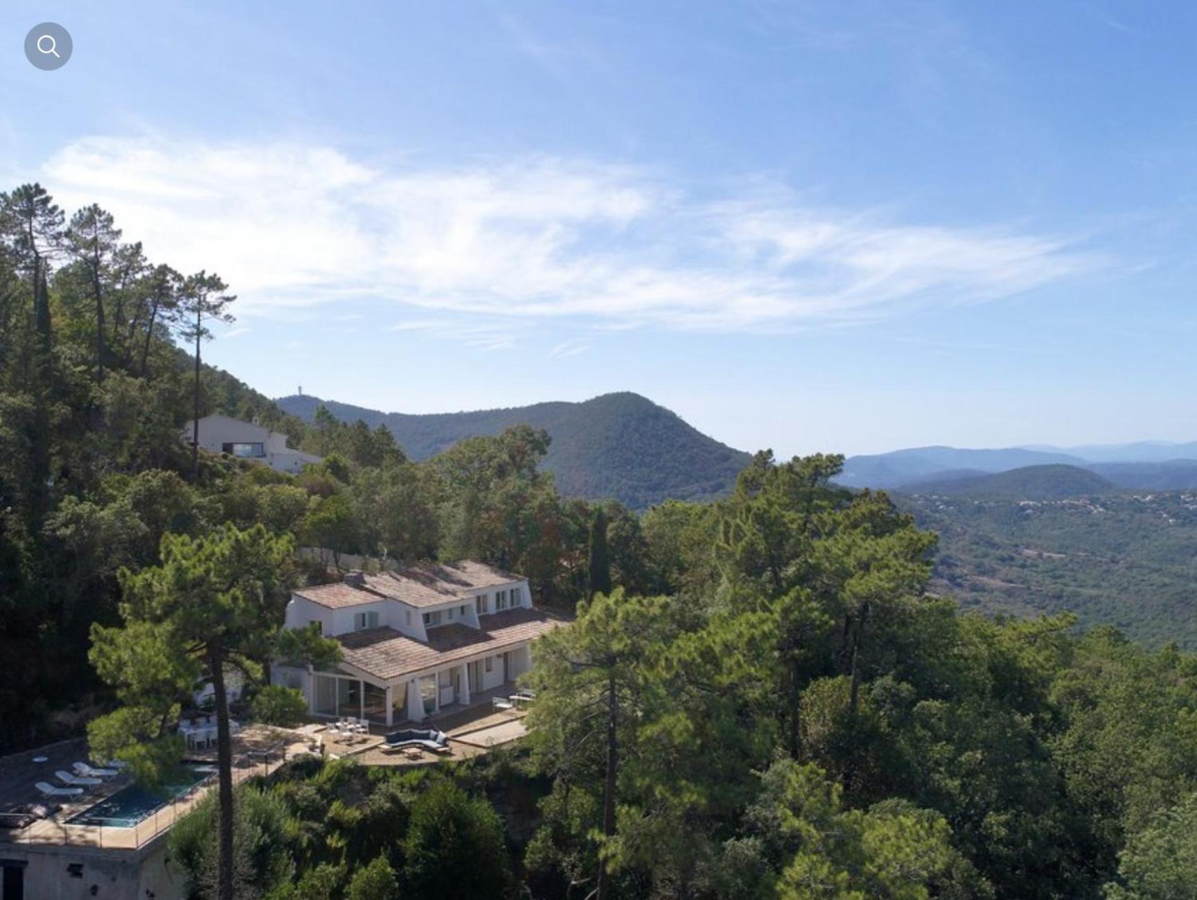 Villa Ormarine, Vue Exceptionnelle Sur La Baie De Cannes Et Le Mercantour Les Adrets-de-l'Esterel Exterior photo